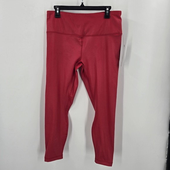 90 Degrees By Relex Pants - NWT 90 Degree By Reflex Leggins Womens XL Scorpio Red Straight Leg New‎